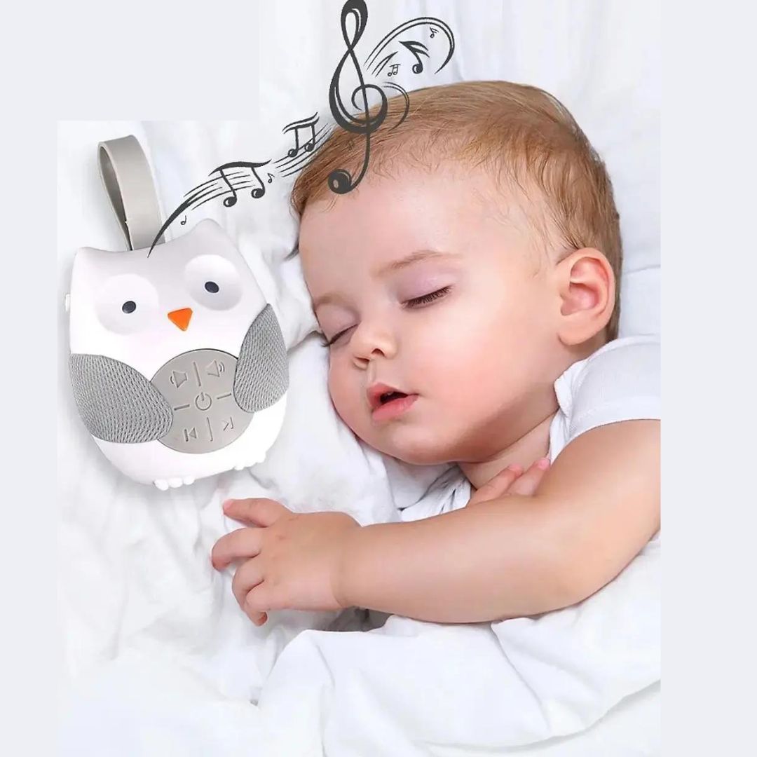 Ruido blanco musica para dormir bebé - diseño buho