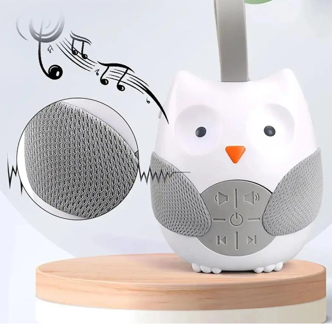 Ruido blanco musica para dormir bebé - diseño buho