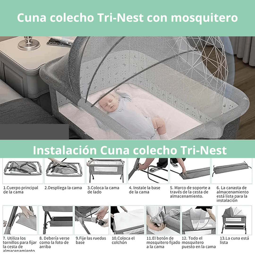 Cuna colecho Tri-Nest
