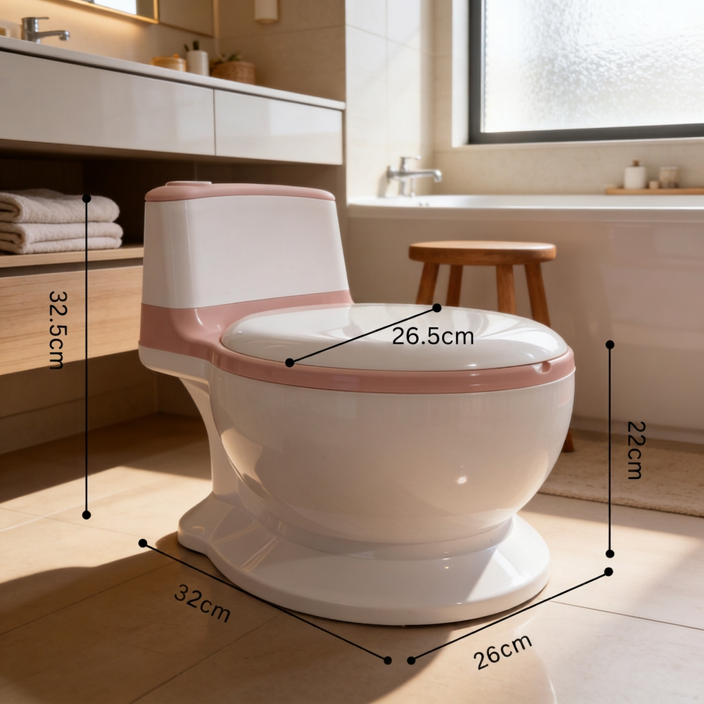 Bacinica para niños Potty SoftSeat rosada