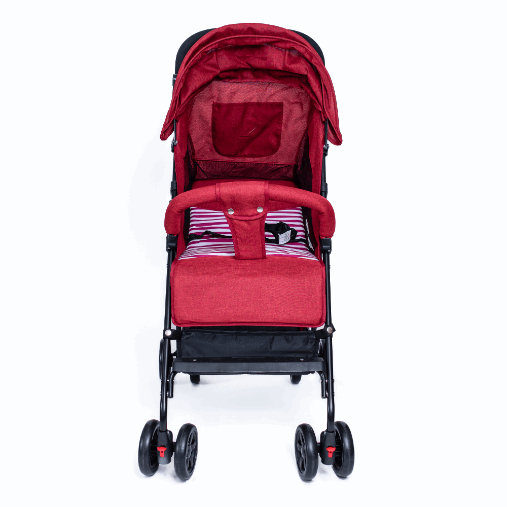 Coche paragua rojo