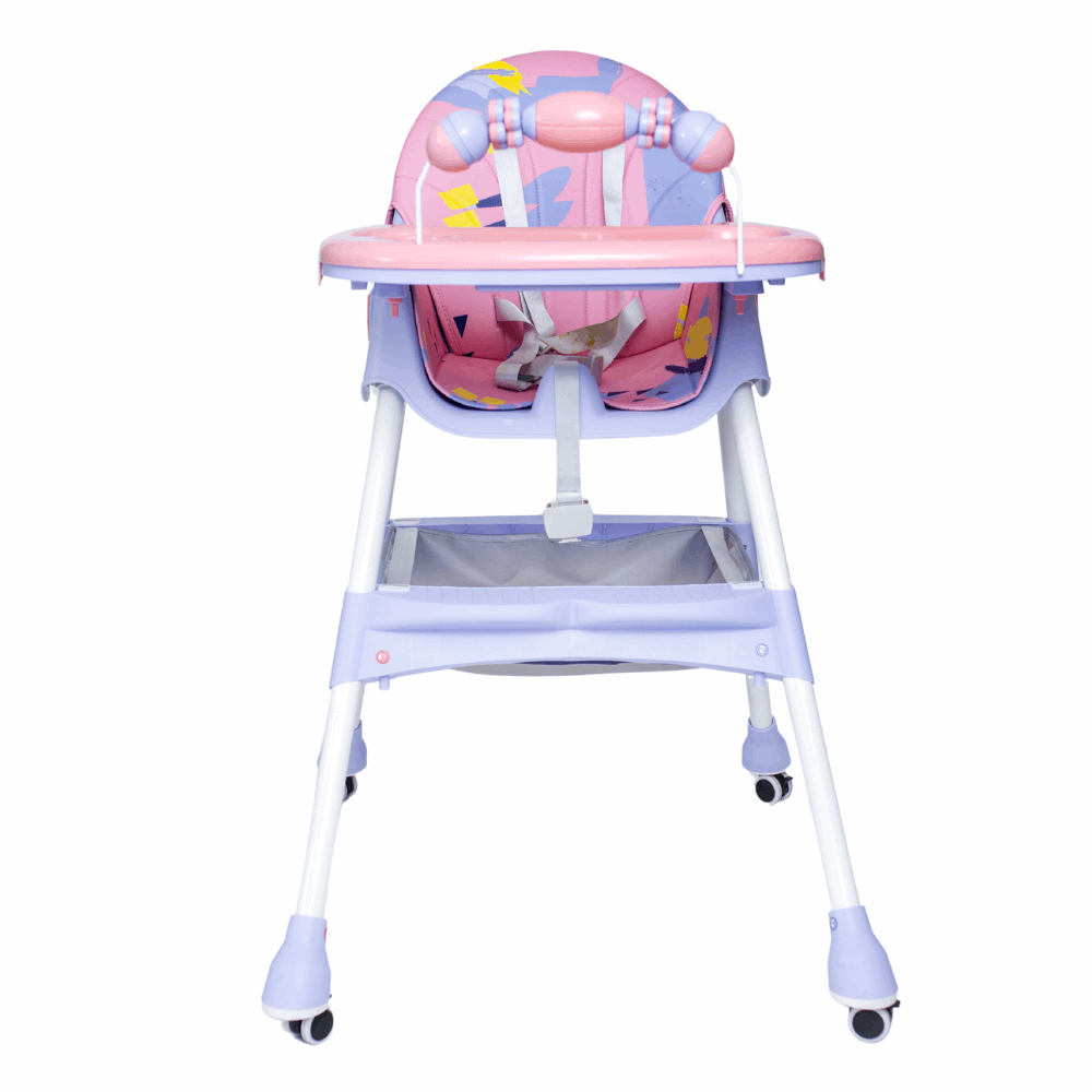Silla de comer para bebe arcoíris