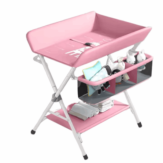 mudador para bebé rosado
