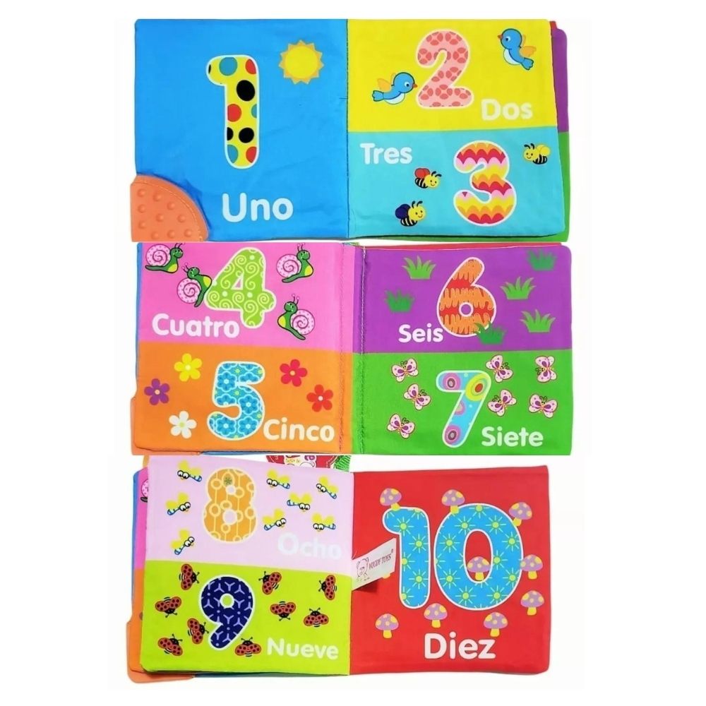 Pack 4 libros sensoriales para bebé