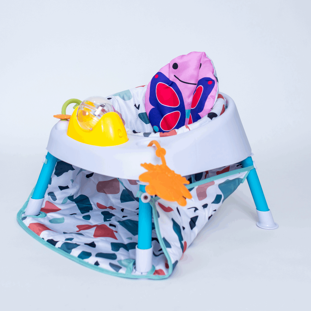 Centro de actividades bebe 2 en 1 Mariposa