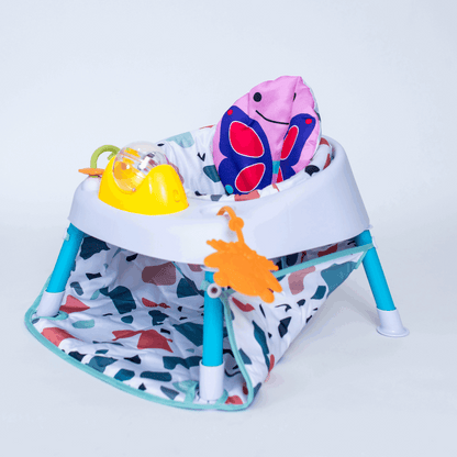 Centro de actividades bebe 2 en 1 Mariposa