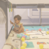 Corral para bebe de seguridad incluye accesorios 150x180cm