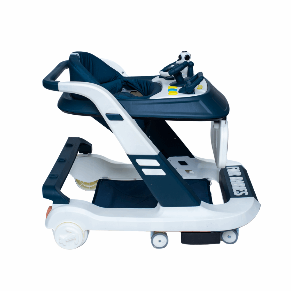 Andador musical 3 en 1  azul