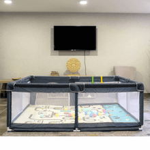 Corral para bebe de seguridad incluye accesorios 150x180cm