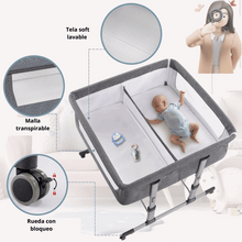 Cuna colecho gemelar