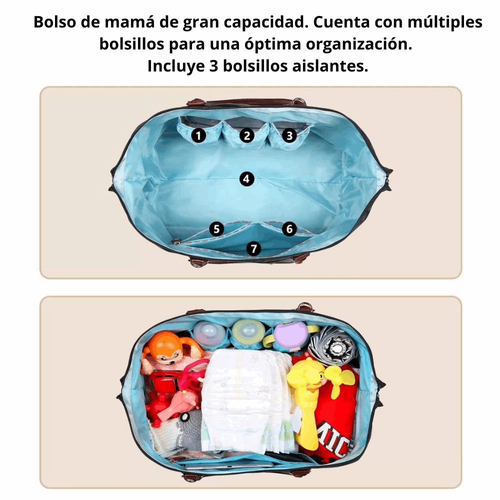 mochila maternal
