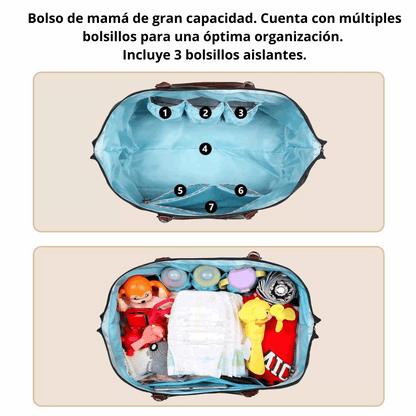 mochila maternal