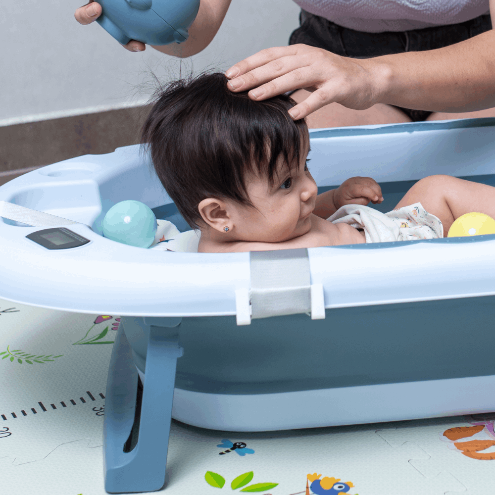 Hora del baño para tu bebé
