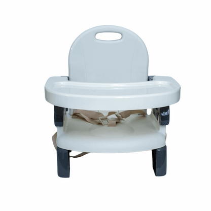 Silla de comer portable gris
