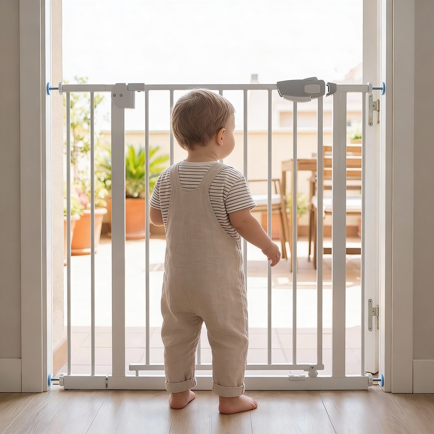 Reja de seguridad Bebé Puertas o Escaleras 85 a 94 cm