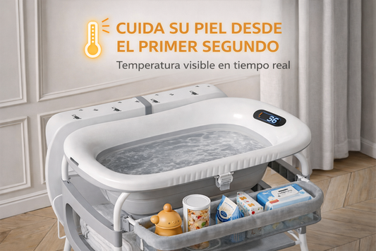 Bañera con mudador AquaNest Duo