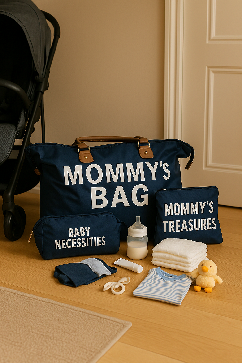 Bolso mommy bag baby Elephant 