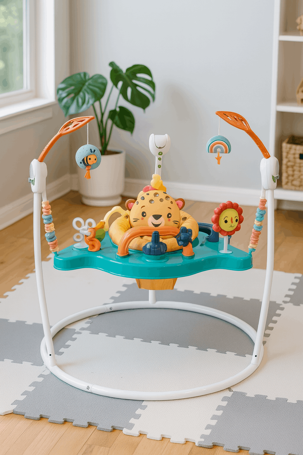 Centro de actividades leopardo