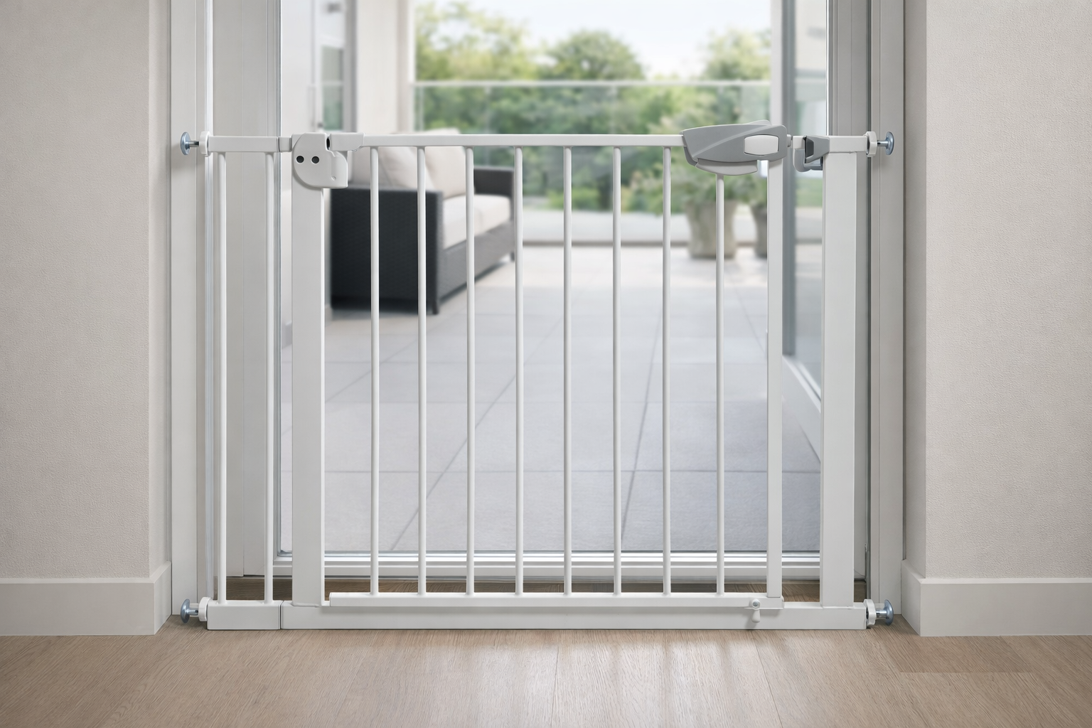 Reja de seguridad Bebé Puertas o Escaleras 75 a 84 cm