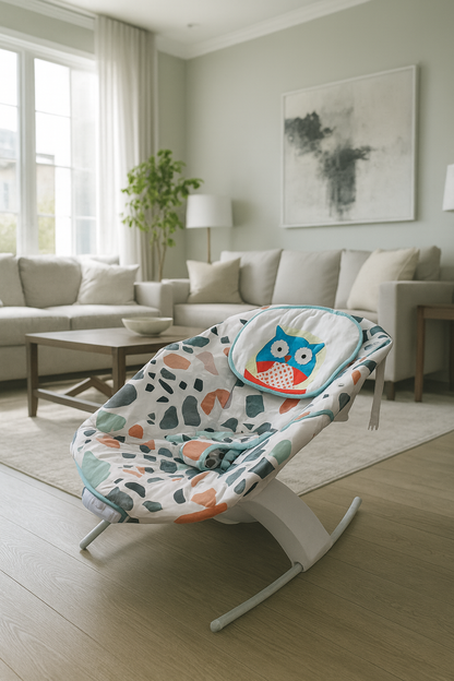 Silla mecedora bebé buho