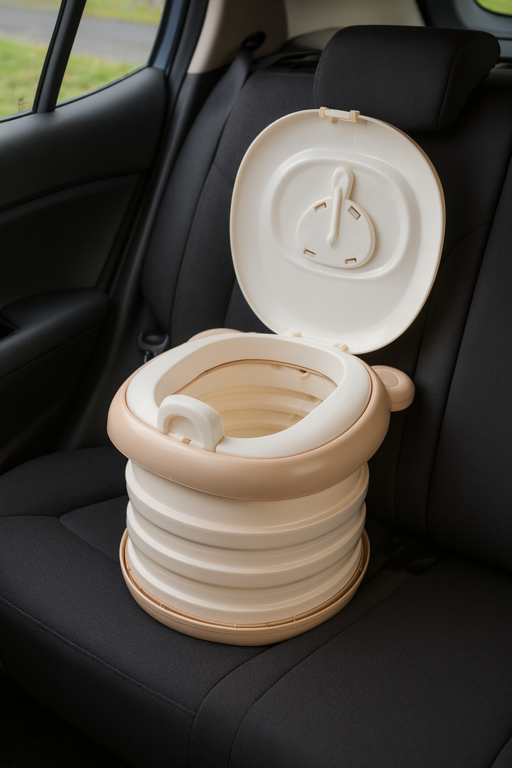 Pelela Portátil Plegable para Niños – Ideal para Viajes y Entrenamiento cafe