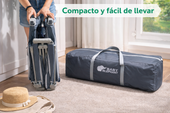 PREVENTA Corral de seguridad plegable para bebé 150×180 cm con accesorios