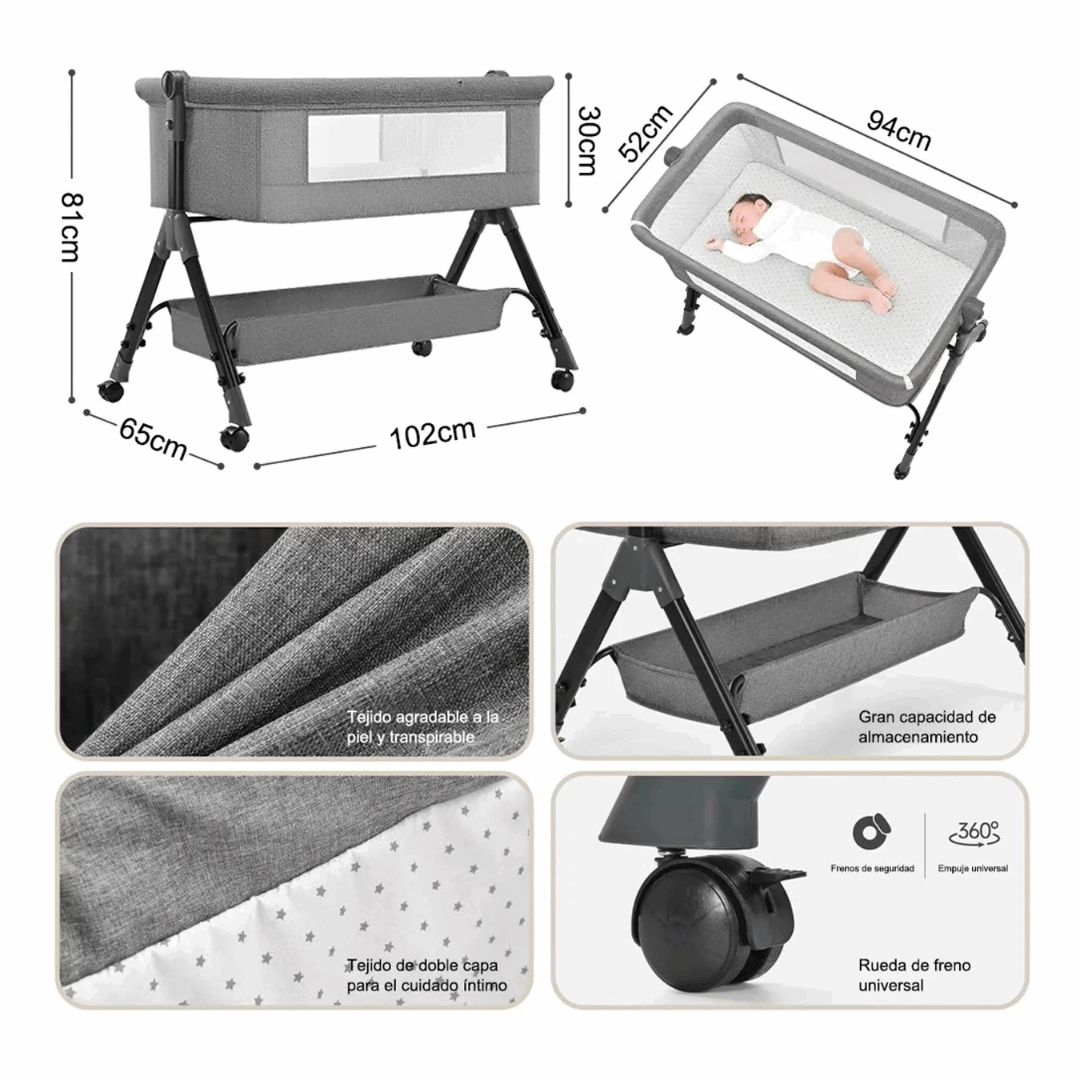 Cuna colecho Tri-Nest