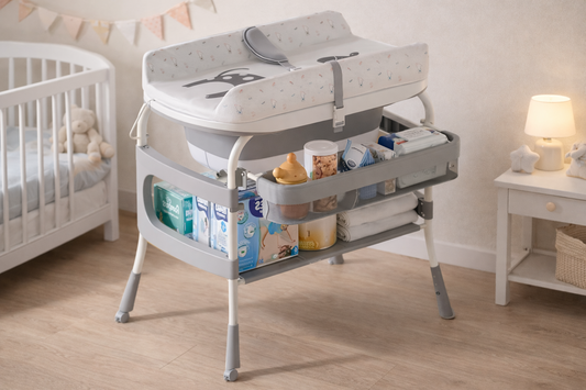 Bañera con mudador AquaNest Duo