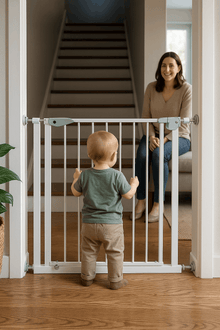 Reja de seguridad Bebé Puertas o Escaleras 79 a 87 cm