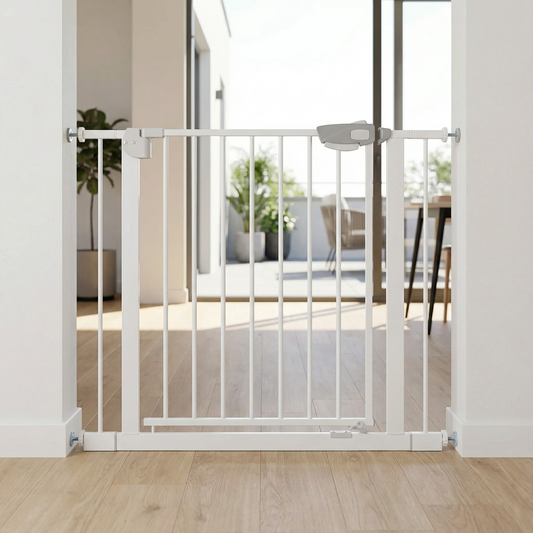 Reja de seguridad Bebé Puertas o Escaleras 79 a 88 cm