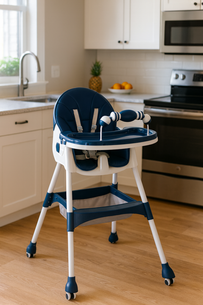 SILLA DE COMER AZUL BABY ELEPHANT