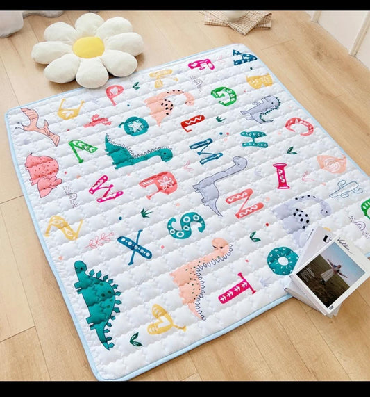 Alfombra antigolpes y antideslizante para bebé  - Dino