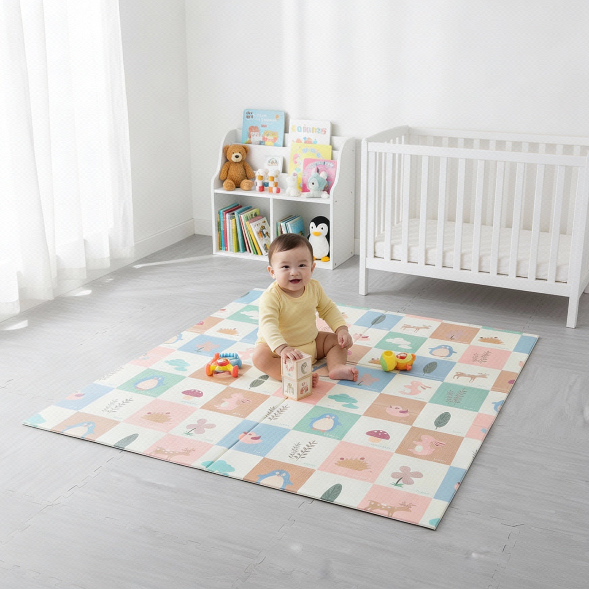 Alfombra antigolpes para bebé  my bear