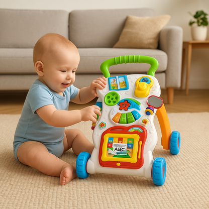 Caminador Musical Evolutivo para Bebé – Juguete Educativo 3 en 1