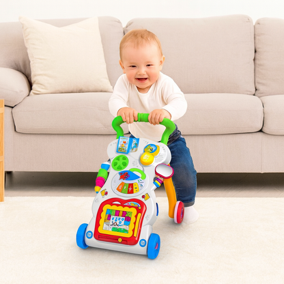 Caminador Musical Evolutivo para Bebé – Juguete Educativo 3 en 1