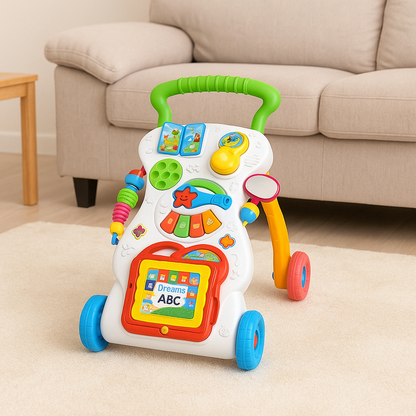 Caminador Musical Evolutivo para Bebé – Juguete Educativo 3 en 1