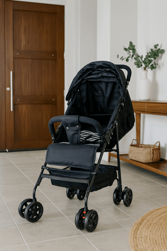 Coche paragua negro