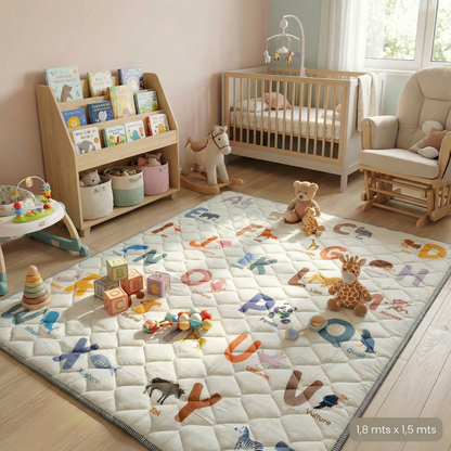Alfombra antigolpes y antideslizante para bebé