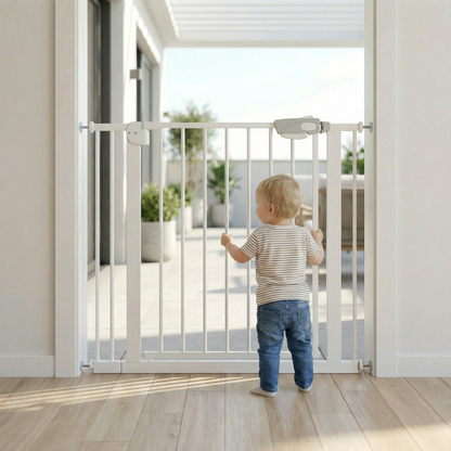 Reja de seguridad Bebé Puertas o Escaleras 82 a 91 cm