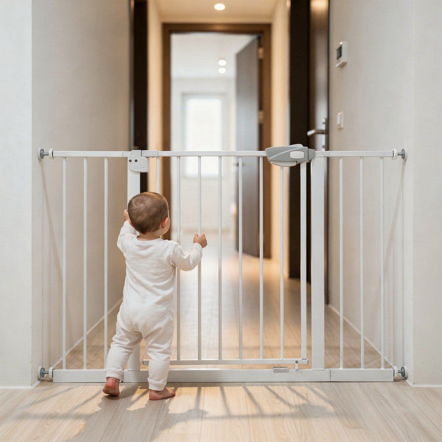 Reja de seguridad Bebé Puertas o Escaleras 105 a 114 cm