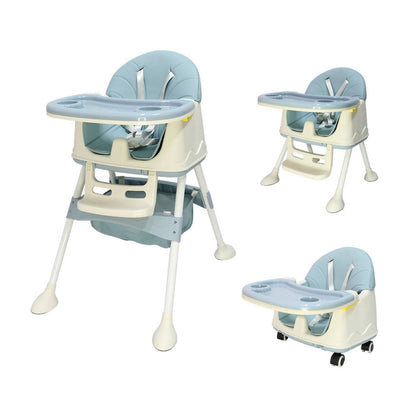Silla de comer para bebe 3 en 1 Baby elephant azul