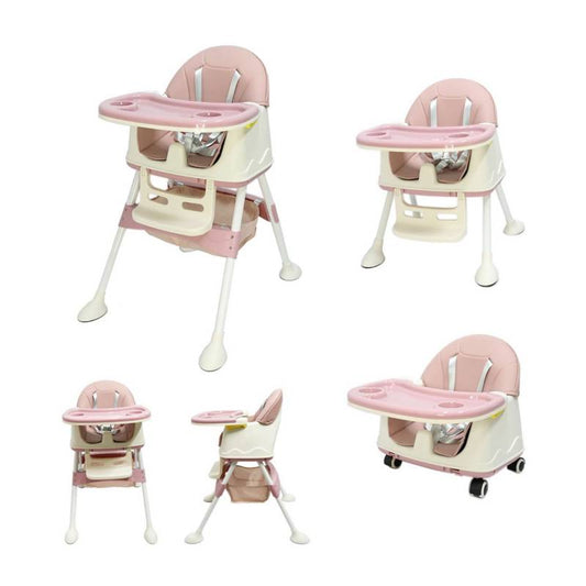 Silla de comer 3 en 1 Baby elephant rosada