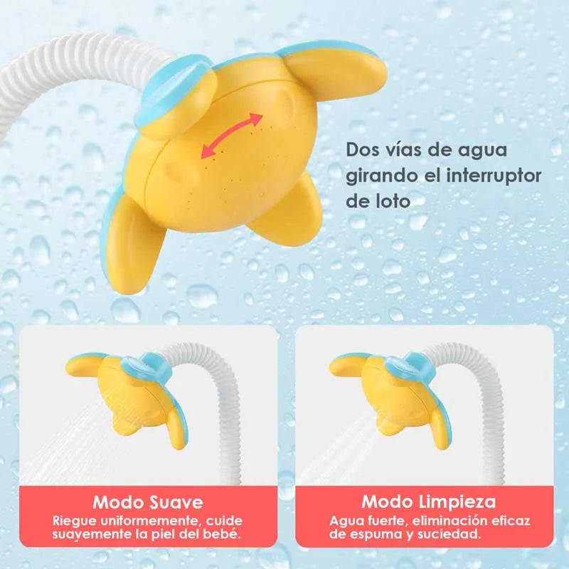 Regadera para bañera diseño patito