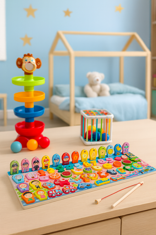 Box descubrimiento set de  Juguetes Sensoriales para Bebé