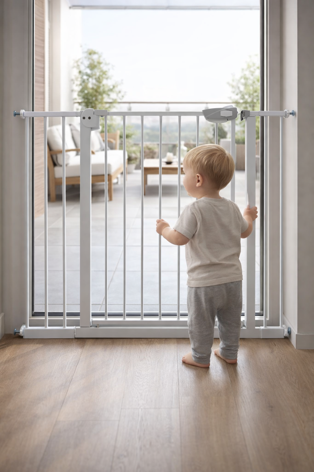 Reja de seguridad Bebé Puertas o Escaleras 95 a 104 cm