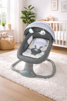 Silla mecedora para bebé musical  3 en 1