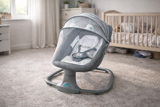 Silla mecedora para bebé musical  3 en 1